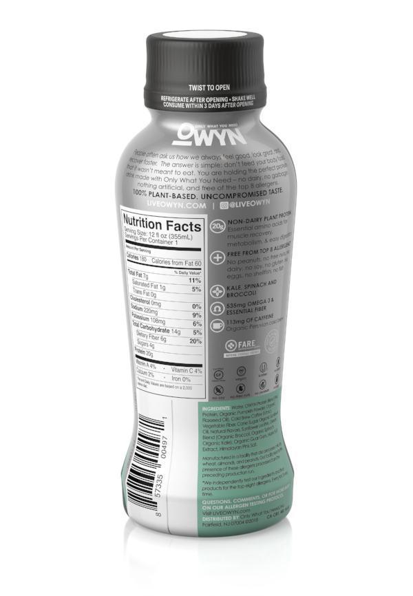 Cold Brew Coffee Protein Drink - 12 ounces, 4 bottles
