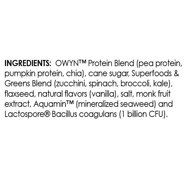 Vanilla Protein Powder - 1.1 LBS, 14 Servings