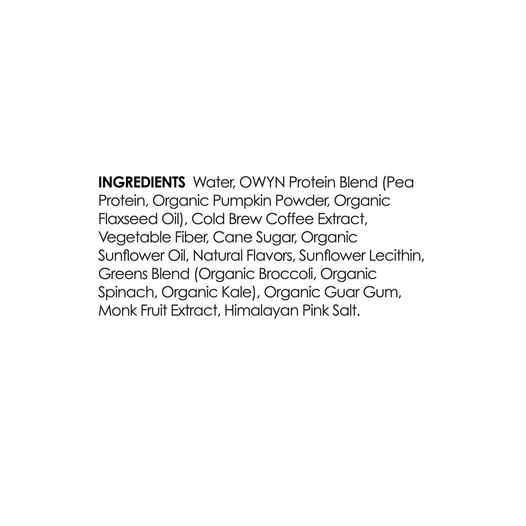 Cold Brew Coffee Protein Drink - 12 ounces, 4 bottles